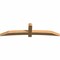 Ekena Millwork Bellingham Timber Gable Bracket, Western Red Cedar, 96"W x 24"H x 5 1/2"D x 5 1/2"F, 6/12 Pitch GBW096X24X0606BEL00SWR - alternate 5